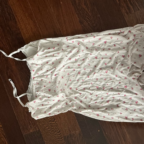 SKIMS White Floral Women's  Romper - Picture 2 of 3